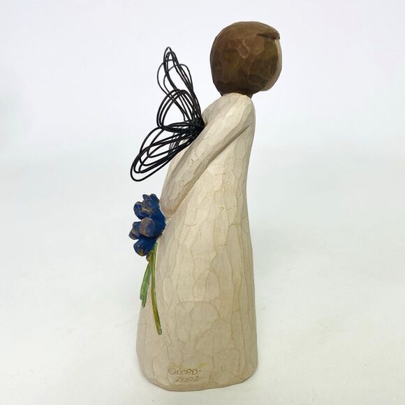 Vintage Willow Tree Angels Lot of 4 Susan Lordi Praying Holding Cat Book Braid - Picture 8 of 16